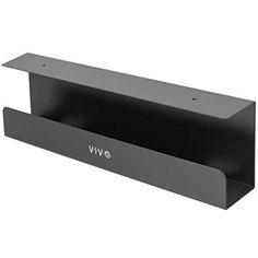 a black shelf with the word vw on it