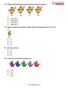 a hand with five different colors and numbers on it is shown in this worksheet