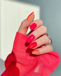 Enjoy these cheerful neon nail designs to copy this summer. Upgrade your summer nails with these bright, bold nail art designs with neon nail polishes. ll from neo gel nail polishes to acrylic neon nail polishes. Bold Nail Art, Neon Nail Colors, Nails For Summer, Neon Nail Designs, Neon Nail Polish, Nail Color Ideas, Gradient Nails, Neon Nails, Nail Art Summer