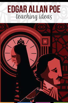 Teaching Edgar Allan Poe for fall language arts activities provides creativity and spooky readings. Teach The Black Cat, The Masque of the Red Death, The Raven, The Cask of Amontillado, and information about Poe's life to bring this spooky season to your English classroom. Fast lesson plans, meaningful mentor sentences, and creative writing ideas are available with this Edgar Alla Poe teaching materials. Add Poe activities to your Halloween lesson plans in an ELA classroom. Teaching Edgar Allan Poe, Poems For Middle School, Language Arts Activities, The Cask Of Amontillado, Space Activities For Kids