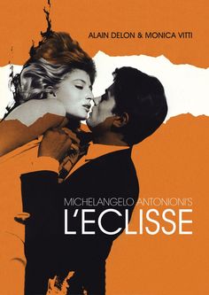 the movie poster for le clissee starring actors, from left to right jean deon and monica vitati