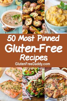 the top 50 most pinned gluten free recipes