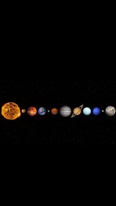 the solar system with eight planets in it