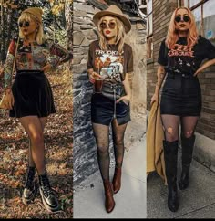 Summer Rock Concert Outfit, Indie Concert Outfit, Indie Rock Outfits, Rock Festival Outfit, Nicole Alyse, Indie Concert, Grunge Fall Outfits, Alt Summer, Gig Outfit