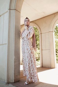 Buy Les Fleurs Faux Maxi Dress for Women | Niswa Fashion Pakistani Pret Wear, Hijabi Summer, Black Abaya Designs, Pret Wear, Summer Dress Floral, Parisian Vibes, Maxi Dress For Women