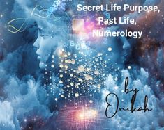 the words secret life purpose past life, numerology