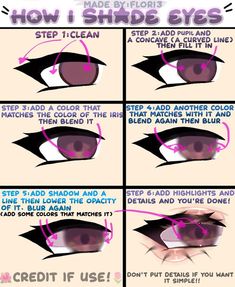 how to draw an eye step by step