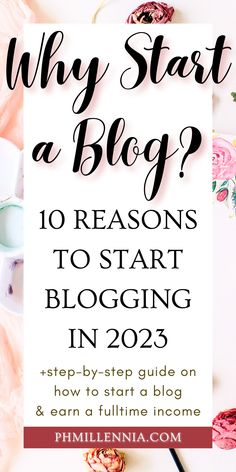 the title for why start a blog?