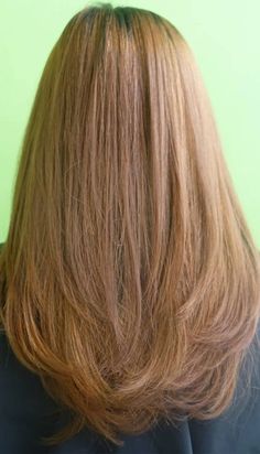 Medium Length Haircut With Layers No Bangs, Medium Haircuts No Layers, Gentle Layers Medium Hair, Medium Length Hair With Slight Layers, Cute Trims For Medium Hair, Light Layers Medium Hair, Lower Layer Haircut, Medium To Long Length Haircut Straight, Slight Layers Medium Hair