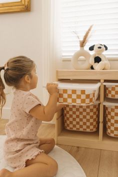 Matilde Checkered Storage Bin Sticker // IKEA Trofast Wrap / IKEA Storage Hack / Playroom Cubby Stickers - Etsy Taiwan Ikea Trofast Stickers, Ikea Trofast Hack, Ikea Trofast Storage, Trofast Ikea, Toddler And Baby Room, Ikea Playroom, Ikea Organization Hacks, Storage Hack, Ikea Makeover