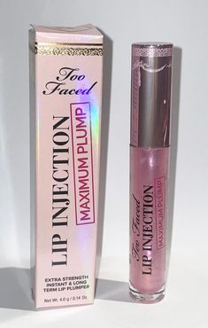 Too Faced Lip Injection Maximum, Pumping Lip Gloss, Two Faced Lip Plumper, Lip Infection, Two Faced Lip Injection, Too Faced Lip Plumper, Too Faced Lip Gloss, Plumper Lips, Lip Plumpers