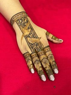 Mehndi Back Hand, Back Hand Mehndi Design, Mahendi Designs, Back Hand Mehndi, Bridal Mehandi, Hand Mehndi Design