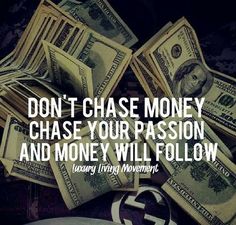 money spread out on top of each other with the words, money speaks only one language if you save me today i will save you tomorrow