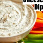 a bowl filled with dip surrounded by vegetables and text that reads how to make homemade cheese dip