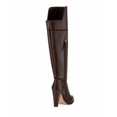 The classic, slim profile of this supple leather boot gets a major style boost from trend-right details like a crisp stacked heel, over-the-knee length and sleek almond toe. Synthetic Imported Interior side-zip closure. Synthetic sole Shaft measures approximately 20" from arch Heel measures approximately 3.50" Platform measures approximately 0.5" Boot opening measures approximately 14.5" around Leather boot featuring stacked heel and partial instep zipper Shoes are brand new in the box! Childrens Shop, Sofft Shoes, Knee High Leather Boots, Leather Boot, French Connection, Boot Shop, Casual Boots, Stacked Heel, Work Boots