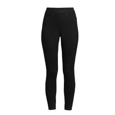 Slip On Black Stretch Body Shaping Signature Levi Pull On Strauss Jeans. Black Plus Size 16m=W33 L30 And 14s= W32 L28 New With Tags Chic Black Mid-rise Jeggings, Black High Rise Jeggings For Work, Black Fitted Jeggings For Spring, Black Fall Jeggings, Levi's Stretch Black Bottoms, Levi's Black Stretch Bottoms, Black Stretch Levi's Bottoms, Black Stretch Jeggings For Work, Black Jeggings For Workwear In Spring