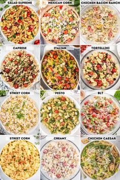 the steps to make an easy pasta salad