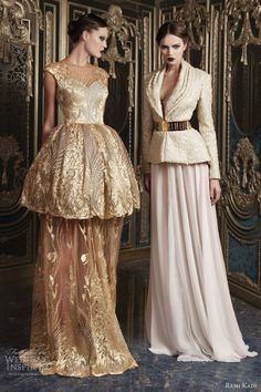 Rami Kadi Houte Couture Spring 2013 , these women look ten feet tall Rami Kadi, Haute Couture Wedding Dress, Couture Evening Dress, Collection Couture, Wedding Dress Couture, Couture Wedding, Couture Gowns, Gorgeous Gowns, Marchesa