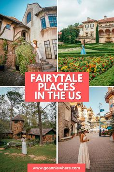 Fairytale Places in the US Fairytale Places, Usa Places To Visit, Places In Usa, North America Travel Destinations, Travel Around Europe, Hidden Places, Vacation Usa