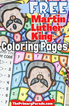 Martin Luther King Day coloring sheets Martin Luther King For Kids, Mlk Day Activities For Kids, Mlk Day Activities, Martin Luther King Jr Activities, Prek Activities, Childrens Art Projects, Mlk Day, Fun Educational Activities, Coloring Contest