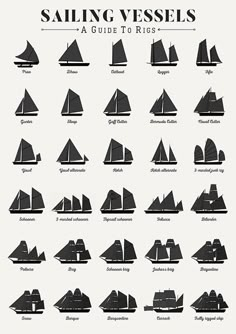 an illustrated guide to sailing vessels