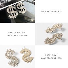 Another day, another dollar kinda mood! Just can't get enough of these stunning studded dollar earrings. Experiment with its looks: wear this pair to a party or to day event, it will fit in everywhere and make you stand out! 🌟Gold Aesthetic. 🌟Light weight and comfortable! 🌟 They are versatile, perfect for gifting. 🌟All items come in a box and bubble mailers for extra protection. 💎Message me for Bulk pricing Do peep at our other earrings and items from our shop! 👇👇👇 You have a great taste Trendy Crystal Earrings For Wedding, Summer Party Jewelry For Pierced Ears, Summer Party Jewelry For Pierced, Trendy Crystal Wedding Earrings For Pierced Ears, Trendy Bling Jewelry As A Gift, Trendy Nickel Free Jewelry For Parties, Trendy Nickel-free Jewelry For Party, Trendy Gold Crystal Earrings For Wedding, Glamorous Drop Earrings For Summer