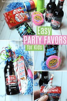 easy party favors for kids to make