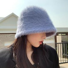 FREE SHIPPING ON ALL ORDERS OVER $50 | 100% SATISFACTION GUARANTEED Click "ADD TO CART" To Get Yours Now | Up To 60% OFF ✨ This winter Women hat with warm hollow out, breathable and lightweight material is great for outdoor in winter. Cap Size: About 56-58cm/22.04-22.08 inches. With fur inside lining, will keep your head warm in the end of Winter. Also it can be used when you go out when there is snow or cold weather. 📌 Soft, comfortable, and warm 📌 Made With Rayon 📌 Comes with Thick Material Rabbit Fur Hat, Fur Bucket Hat, Cold Weather Outfit, Fisherman's Hat, Bucket Hat Women, Fedora Hat Women, Bucket Cap, Summer Sun Hat, Fisherman Hat