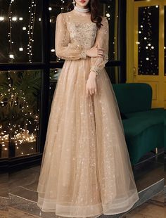 A-Line Evening Dresses Cute Dress Wedding Guest Party Wear Floor Lengt – Weitese Dress A Line Evening Dress, Dresses Cute, Dress Wedding Guest, Junior Bridesmaid, Party Guests, Jewel Neck, Junior Dresses, Wedding Bridesmaid Dresses, Cute Dress