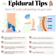 an info sheet describing how to get rid from epidural tips and what they are doing