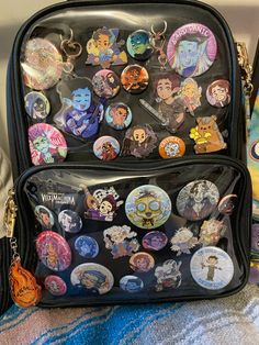 #itabag critical role itabag!!! ita bag ideas i guess #criticalrolefanart #criticalrole #criticalrolespoilers #itabagdesign Ita Bag Aesthetic, Ita Bag Ideas, Itabag Ideas, Alt Style Outfit, Ita Bags, Super Cool Stuff, Unique Backpacks