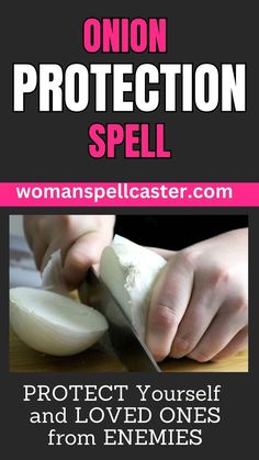 Discover the ancient art of onion spells for protection and healing. Harness their energy to cleanse your spirit and find inner peace. Protection Against Hexes, Onion Spell, Protection Spells For A Loved One, Spells For Protection, Magic Protection, Spells That Actually Work, Divination Runes, Banishing Spell, Bad Spirits