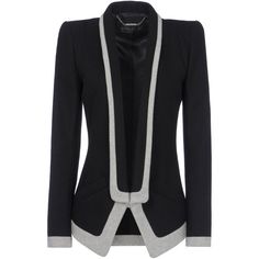 Fitted Double-breasted Evening Blazer, Luxury Women's Gabardine Blazer, Double-breasted Wool Blazer For Evening, Luxury Full-length Formal Blazer, Luxury Fitted Full-length Blazer, Executive Fashion, Blazer Outfits Casual, Mother Of Bride Outfits, Corporate Wear