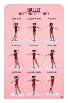 the instructions for how to do ballet