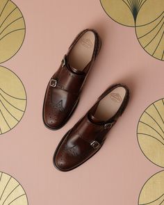 A highly decorative shoe. The women’s Lana features meticulous brogue perforations, polished buckles and a high shine treatment. #churchsshoes Decorated Shoes, Classic Man, Online Purchase, Oxford, Loafers, Lace Up