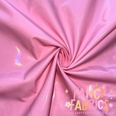 a pink fabric with stars and sparkles on the bottom, as if it were from fairy land