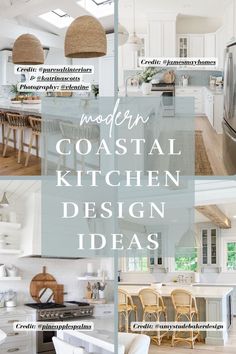 If you’re looking for the best coastal kitchen design inspirations, then you’ve come to the right place. This post is all about beautiful kitchen designs that you must see! Florida Kitchens, Kitchen Decor Neutral, 2023 Kitchen Trends, Kitchen Islands Ideas, Neutral Kitchen Ideas, Neutral Kitchen Decor, Organization Kitchen Cabinets, Kitchen Island Chairs, Backsplash Ideas Kitchen