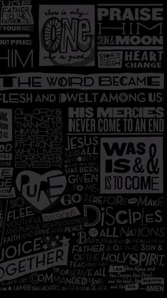 a black and white poster with words all over the place that says it is one