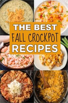 the best fall crockpot recipes