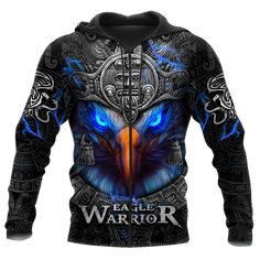 Eagle Warior Aztec 3D All Over Printed Shirts For Men And Women Shipping from the US. Easy 30 day return policy, 100% cotton, Double-needle neck, sleeves and hem; Roomy Unisex Fit. Aztec Hoodie, Aztec Shirt, Mexican Shirts, Printed Hoodies, Zipped Hoodie, Be Unique, Unisex Shirts, Shirts For Men