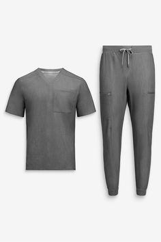 Helix 1-Pocket Top + All-Shift Jogger FL2 male Activewear >> Scrubs >> Kits >> Product Feed regular Everyday Uniform, Pocket Top, Helix, Scrubs, Active Wear