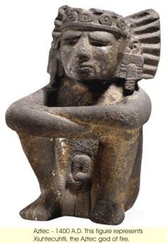 an ancient statue is shown with the caption above it