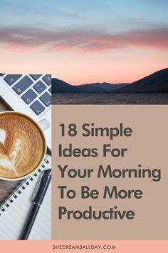 Early Morning Routine, Simple Morning Routine, Morning Ideas, Morning Routine Ideas, Evening Routines, 2022 Goals, Routine Ideas, Feel Happier, Productive Morning