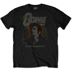 Experience the Starman: David Bowie's Official T-ShirtEmbrace rock history with our Officially Licensed David Bowie Legacy T-shirt. Designed for die-hard Bowie fans and music enthusiasts alike, this tee is an homage to one of the most influential musicians of the 20th century.Features and BenefitsAuthenticity: This officially licensed product guarantees an authentic piece of Bowie memorabilia in your wardrobe.Quality Material: Crafted from a soft, breathable material, this t-shirt ensures comfor David Bowie T Shirt, Bowie Ziggy Stardust, Body Decor, Things I Wanna Buy, Ziggy Stardust, Remus Lupin, Heavy Metal Bands, Wholesale Merchandise, Vintage Tee