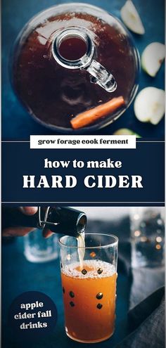 Discover the joy of making hard cider at home with this step-by-step guide. Utilize organic apple juice without preservatives, warm spices like cinnamon, and the bubbly touch of champagne yeast. This homemade hard apple cider will be the star of your fall gatherings. Dive into easy apple cider recipes & apple cider fall drinks. Find more alcoholic drinks recipes, fermented drinks recipes, and easy apple cider recipes at growforagecookferment.com.