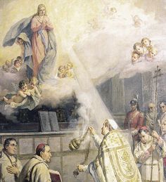 Immaculate Conception Of Mary, St Alphonsus Liguori, Alphonsus Liguori, Catholic Artwork, Star Of The Sea, Salve Regina, The Immaculate Conception, Latin Mass, Queen Of Heaven