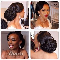 Bridal hair inspiration & ideas Trendy Braids For Black Women, Ideas For Braids, Hair Design For Wedding, Current Hairstyles, African Makeup, Trendy Braids