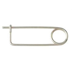 These Zinc-Plated Safety Pins include a spring and closed clasp. Ideal for heavy-duty applications, these pins have a classic, sharp pointed design. A durable, zinc-plated steel construction provides longevity. Color: Metallics. Felt Jewelry, Safety Pins, Metal Keychain, Shawl Pins, Brand Jewelry, Metal Pins, Jewelry Inspo, Contemporary Jewelry, Solid Metal