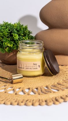 Our decadent Aromatherapy Essential Oil Candles are hand-poured using the purest soy wax, pure cotton wicks, and our signature essential oil blend that is crafted in-house in small batches. Joy is a blend of orange and grapefruit essential oils, bringing a bright, lively essence to your day. Available in a 6oz and 16oz options in stunning glass jars with lids. ✨Every purchase of a 16oz Aromatherapy Candle contributes a $5 donation to UNMH Child Life Services with the Shine A Light program throug Joy Essential Oil, Candle Safety, Grapefruit Essential Oil, Glass Jars With Lids, Essential Oil Candles, Dye Free, Tin Candles, Aromatherapy Candles, Essential Oils Aromatherapy