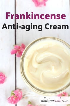 DIY Frankincense Anti-Aging Cream Frankincense Anti Aging, Oil Cleansing, Creme Anti Age, Anti Aging Creme, Homemade Lotion, Baking Soda Shampoo, Aging Cream, Homemade Beauty, Best Anti Aging